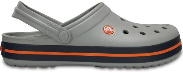 Crocs Оригінал Crocband ™ Clog Light Сірі / Темно-сіній Чоловічі та Жіночі Крокс США (11016) - 36 (Стопа 22.5-23.2см) M4/W6 99869 фото