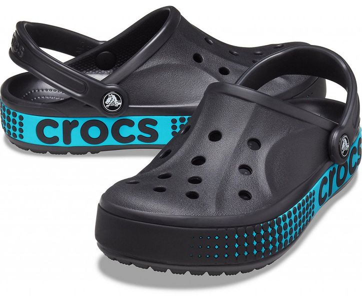 Crocs Оригінал Bayaband Logo Motion ™ Clog Чорні Чоловічі та Жіночі Крокс США (206852-001) - 36 (Стопа 22.5-23.2см) M4/W6 100233 фото