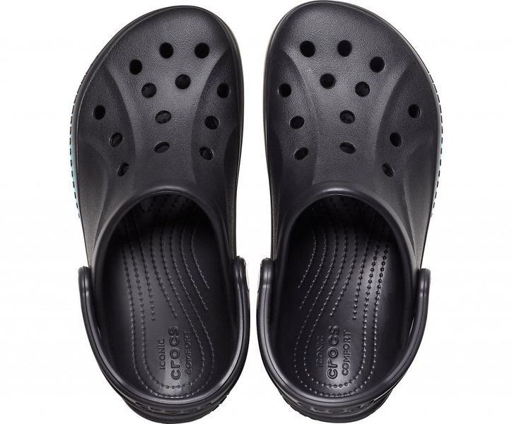 Crocs Оригінал Bayaband Logo Motion ™ Clog Чорні Чоловічі та Жіночі Крокс США (206852-001) - 36 (Стопа 22.5-23.2см) M4/W6 100233 фото