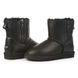 UGG Australia США Leather 2 Zip Чорний натуральні міні Угг Австралія - Розмір 35 (US 4) 2111064 фото 4