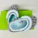 Crocs Оригінал Baya Lined Fuzz-Strap Clogs Bright grey/blue з хутром Крокс США (206772) - 36 (Стопа 22.5-23.2см) M4/W6 112627 фото 5
