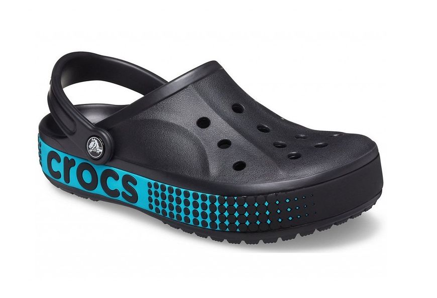 Crocs Оригінал Bayaband Logo Motion ™ Clog Чорні Чоловічі та Жіночі Крокс США (206852-001) - 36 (Стопа 22.5-23.2см) M4/W6 100233 фото