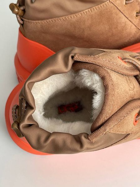 UGG Australia США Neumel Hybrid Chestnut/Orange Slipper Уггі ньюмель на шнурівці з силіконом руді замшеві Австралія - Розмір 35 (US 4) 1016222366 фото