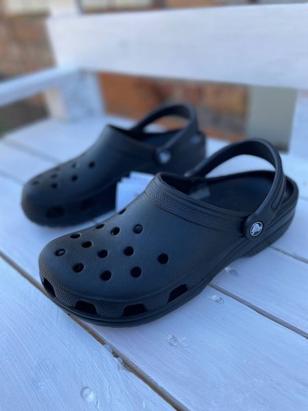 Crocs Оригінал Classic Clog Black Чорні Крокс США (1670855291) - 36 (Стопа 22.5-23.2см) M4/W6 114514 фото