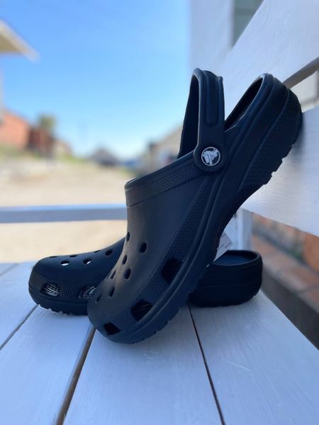 Crocs Оригінал Classic Clog Black Чорні Крокс США (1670855291) - 36 (Стопа 22.5-23.2см) M4/W6 114514 фото