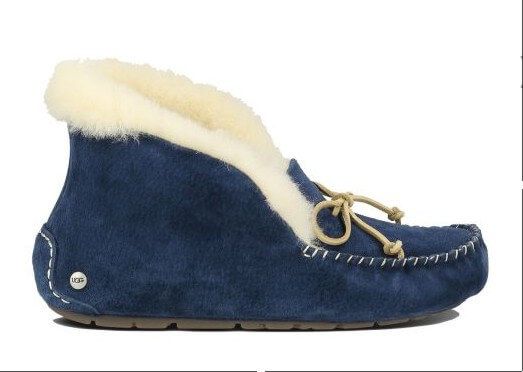 UGG Australia Мокасіни США Alena Сині натуральні зимові черевики міні Угг Австралія - Розмір 35 (US 4) 2111214 фото