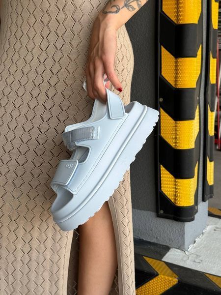 UGG Australia США Goldenglow Sandals White Уггі сандалі на платформі білі Австралія - Розмір 35 (US 4) 10718145683 фото