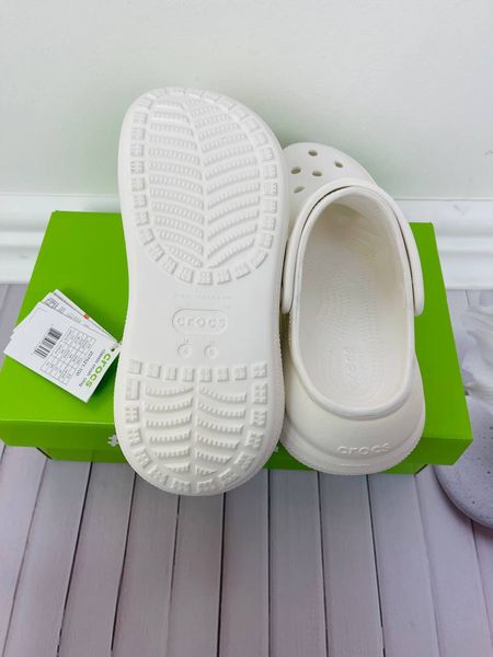 Crocs Оригінал Classic ™ Crush White Women Sabo крокс сабо Оригінал США (206302-1) - 36 (Стопа 22.5-23.2см) M4/W6 107181 фото