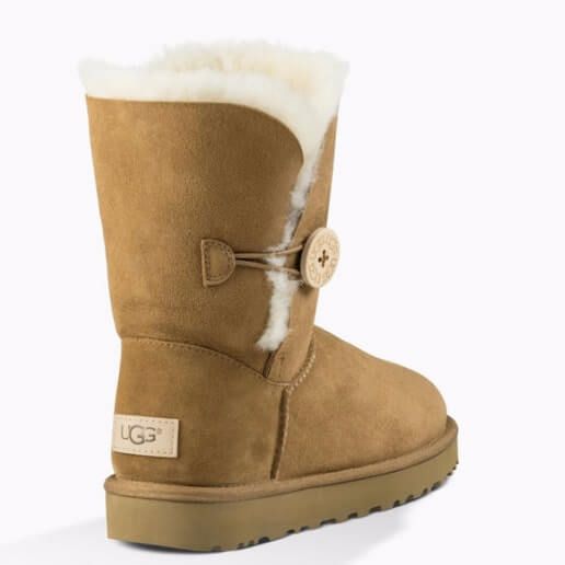 UGG Australia США Short Bailey Button II Рыжий цільна овчина Угг Австралия - Розмір 35 (US 4) 2110485 фото