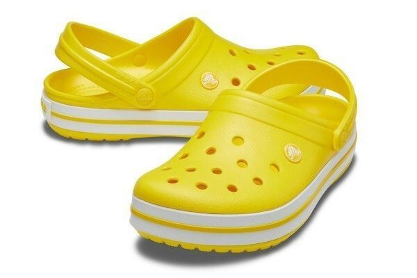 Crocs Оригінал Crocband &trade; Сlog Лимонні Чоловічі та Жіночі Крокс США (11016) - 36 (Стопа 22.5-23.2см) M4/W6 100150 фото