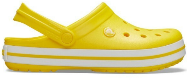 Crocs Оригінал Crocband &trade; Сlog Лимонні Чоловічі та Жіночі Крокс США (11016) - 36 (Стопа 22.5-23.2см) M4/W6 100150 фото