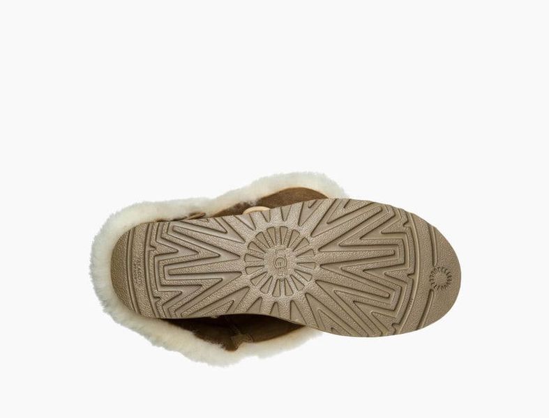 UGG Australia США Short Bailey Button II Рыжий цільна овчина Угг Австралия - Розмір 35 (US 4) 2110485 фото