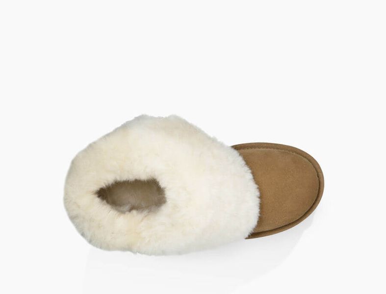 UGG Australia США Short Bailey Button II Рыжий цільна овчина Угг Австралия - Розмір 35 (US 4) 2110485 фото