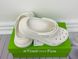 Crocs Оригінал Classic ™ Crush White Women Sabo крокс сабо Оригінал США (206302-1) - 36 (Стопа 22.5-23.2см) M4/W6 107181 фото 3