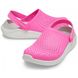 Crocs Оригінал LiteRide ™ Clog Electric Pink / Almost White Жіночі Крокс США (204592) - 36 (Стопа 22.5-23.2см) M4/W6 100521 фото 3