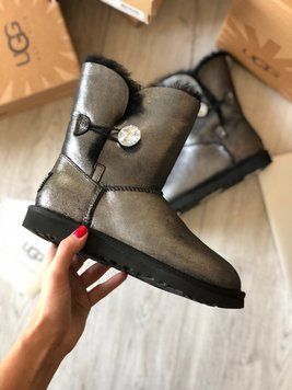 UGG Australia США Mini Bailey Bling I do Чорний натуральні міні Угг Австралія - Розмір 35 (US 4) 2111042 фото
