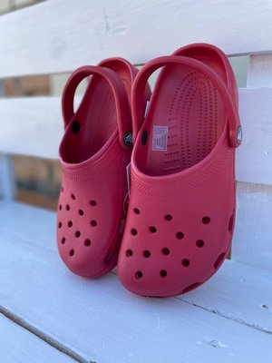 Crocs Оригінал Classic Clog Red Червоні Крокс США (1670855291) - 36 (Стопа 22.5-23.2см) M4/W6 114478 фото