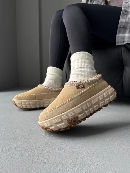 UGG Australia США Venture Daze Beige Platform Уггі на платформі бежеві замшеві Австралія - Розмір 35 (US 4) 1016222600 фото
