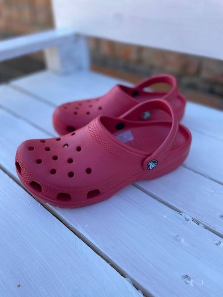 Crocs Оригінал Classic Clog Red Червоні Крокс США (1670855291) - 36 (Стопа 22.5-23.2см) M4/W6 114478 фото