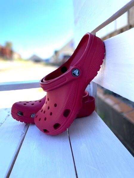 Crocs Оригінал Classic Clog Red Червоні Крокс США (1670855291) - 36 (Стопа 22.5-23.2см) M4/W6 114478 фото