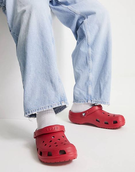 Crocs Оригінал Classic Clog Red Червоні Крокс США (1670855291) - 36 (Стопа 22.5-23.2см) M4/W6 114478 фото