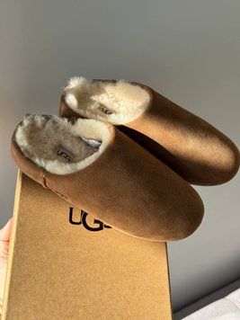 Ugg Australia США Slipper Elea Slip-On Chesnut Уггі шльопки руді з хутром УГГ Австралія - Розмір 35 (US 4) 1016222568 фото