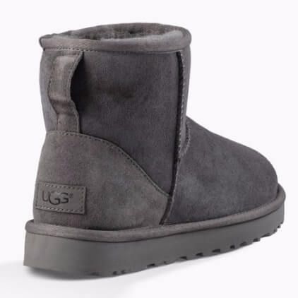 UGG Australia США Classic Mini II Сірі цільна овчина міні Угг Австралія - Розмір 35 (US 4) 2110122 фото