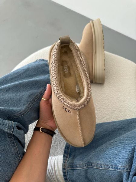 UGG Australia США Tasman Platform Beige Уггі тасман платформа бежеві замшеві Австралія - Розмір 35 (US 4) 2110100610 фото
