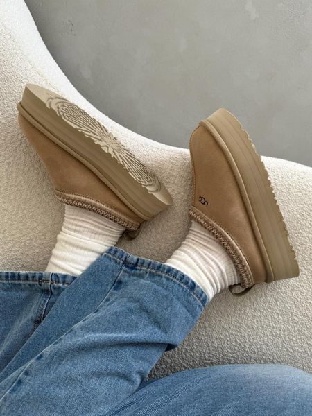 UGG Australia США Tasman Platform Beige Уггі тасман платформа бежеві замшеві Австралія - Розмір 35 (US 4) 2110100610 фото