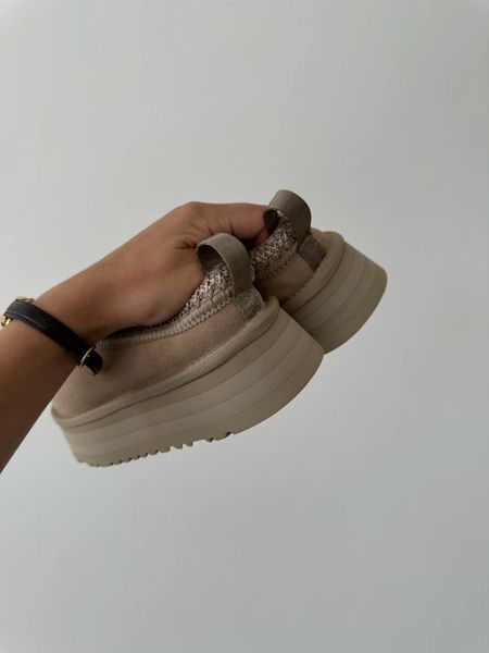 UGG Australia США Tasman Platform Beige Уггі тасман платформа бежеві замшеві Австралія - Розмір 35 (US 4) 2110100610 фото