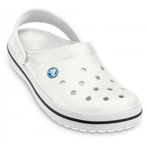 Crocs Оригінал Crocband ™ Clog Білі Чоловічі та Жіночі Крокс США (11016) - 36 (Стопа 22.5-23.2см) M4/W6 100065 фото