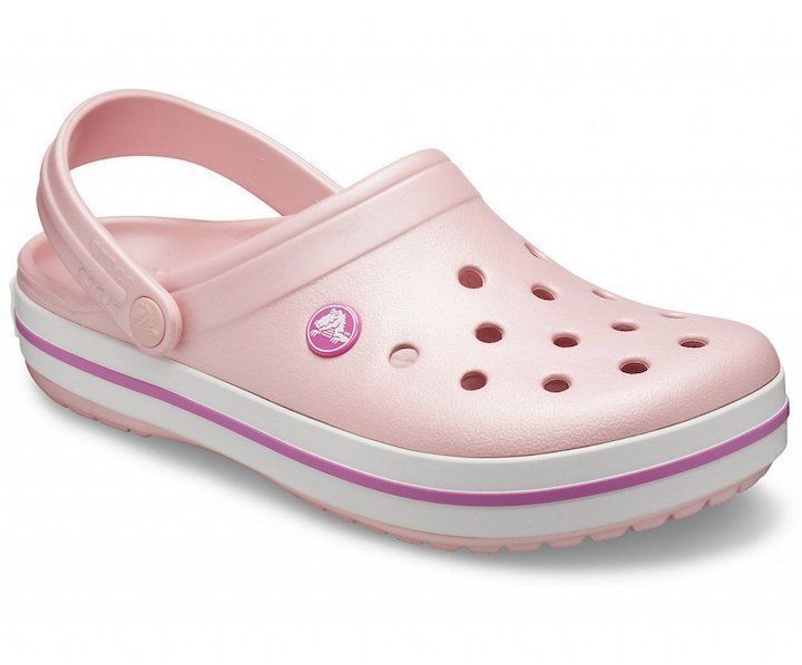 Crocs Оригінал Crocband&trade; Clog Pearl / Pink Жіночі Крокс США (11016) - 36 (Стопа 22.5-23.2см) M4/W6 100442 фото