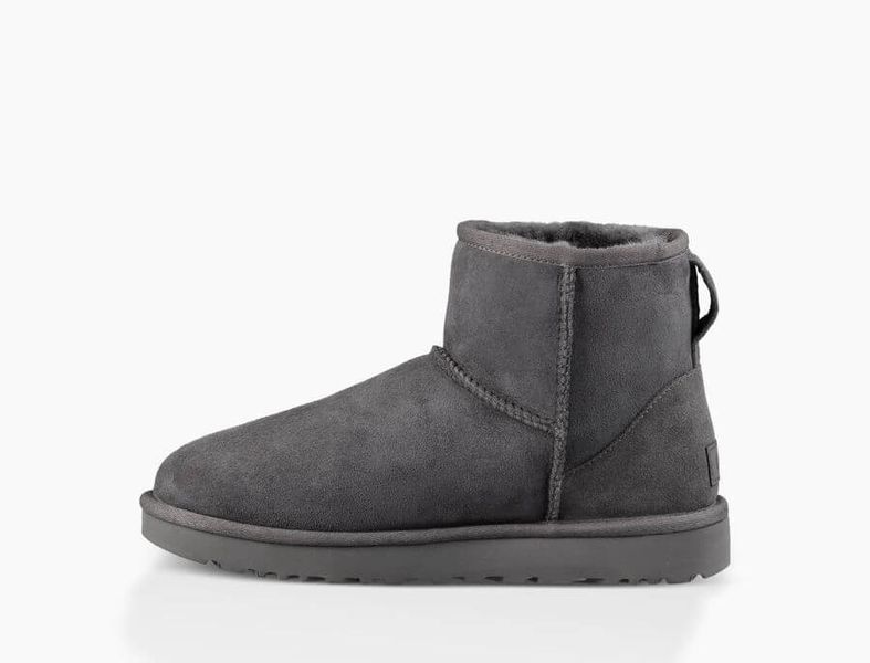 UGG Australia США Classic Mini II Сірі цільна овчина міні Угг Австралія - Розмір 35 (US 4) 2110122 фото