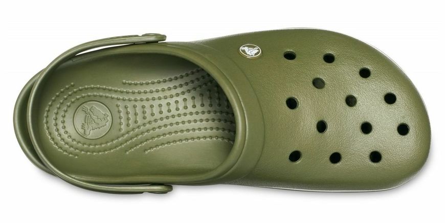 Crocs Оригінал Crocband™ Clog Army/Green хакі Чоловічі Крокс США (11016) - 36 (Стопа 22.5-23.2см) M4/W6 99768 фото