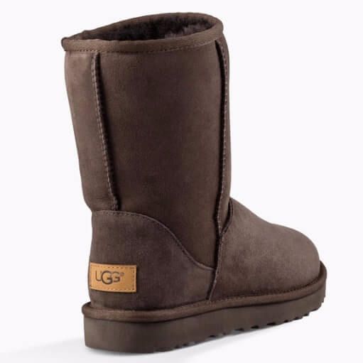 UGG Australia Classic Short II Шоколад короткі уггі цільна овчина Угг Австралія - Розмір 35 (US 4) 2110353 фото