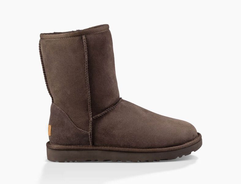 UGG Australia Classic Short II Шоколад короткі уггі цільна овчина Угг Австралія - Розмір 35 (US 4) 2110353 фото