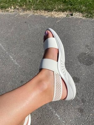 Crocs Оригінал Жіночі Сандалі Крокс Sandal Literide 360 Light White Білі (2050899) - 36 (Стопа 22.5-23.2см) M4/W6 112921 фото