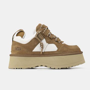 UGG Australia США Classic Astromel Chestnut FUR Slipper Уггі кросівки на шнурівці платформа руді замшеві Австралія - Розмір 35 (US 4) 1016222421 фото