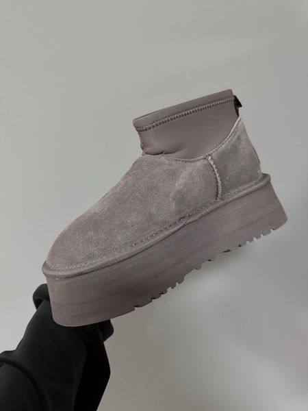 Ugg Australia США Mini Dipper Grey Уггі діппер платформа сірі УГГ Австралія - Розмір 35 (US 4) 211155249 фото
