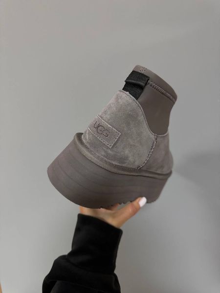 Ugg Australia США Mini Dipper Grey Уггі діппер платформа сірі УГГ Австралія - Розмір 35 (US 4) 211155249 фото