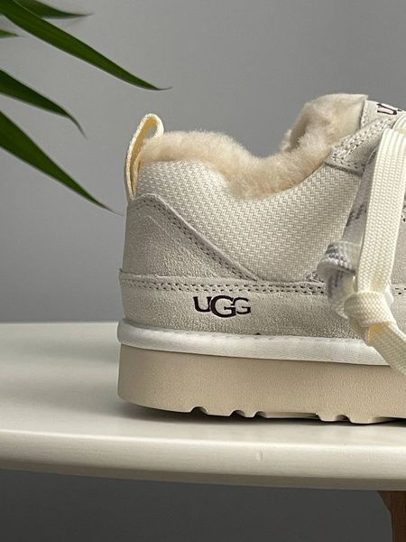 UGG Australia США Slipper Lowmel Sneaker Jasmine Уггі кросівки з хутром світлі замшеві Австралія - Розмір 35 (US 4) 1016222771 фото