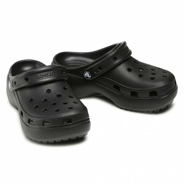 Crocs Оригінал Classic ™ Platform Clog Black Жіночі Крокс США (206750) - 36 (Стопа 22.5-23.2см) M4/W6 100718 фото