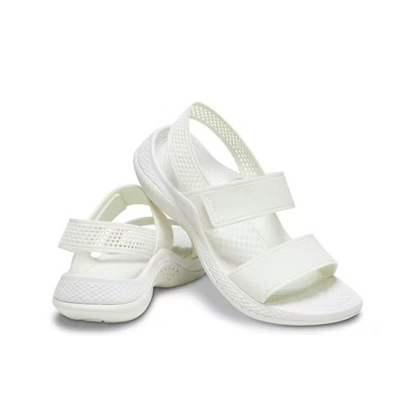 Crocs Оригінал Жіночі Сандалі Крокс Sandal Literide 360 Light White Білі (2050899) - 36 (Стопа 22.5-23.2см) M4/W6 112921 фото