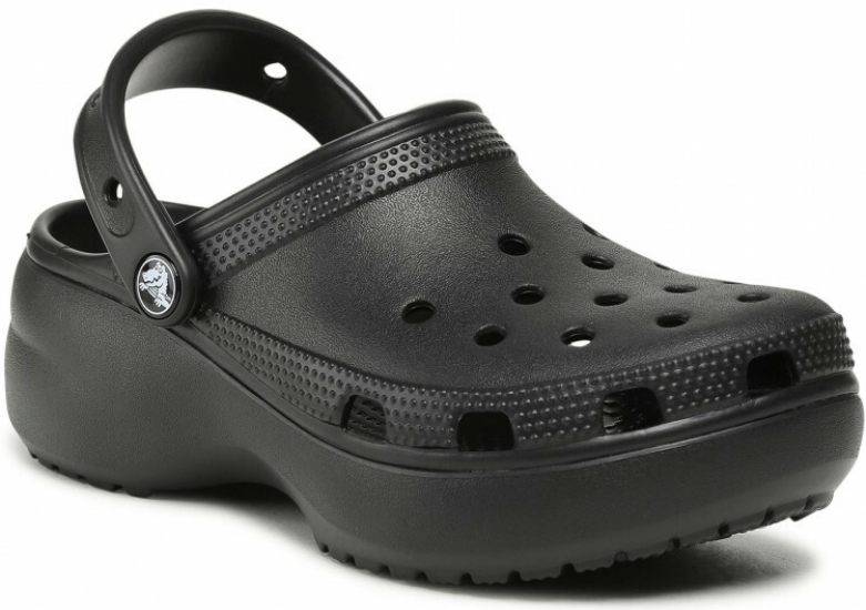 Crocs Оригінал Classic ™ Platform Clog Black Жіночі Крокс США (206750) - 36 (Стопа 22.5-23.2см) M4/W6 100718 фото