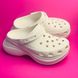 Crocs Оригінал Classic ™ Bae Clog White Жіночі Крокс США (206302) - 36 (Стопа 22.5-23.2см) M4/W6 104804 фото 4