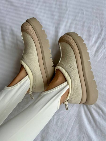 UGG Australia США Tasman Weather Hybrid Slipper Chestnut Birch Уггі тасман платформа білі замшеві Австралія - Розмір 35 (US 4) 2110100763 фото