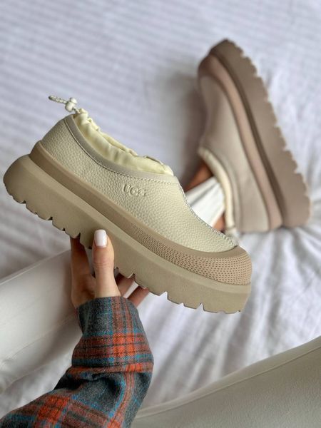 UGG Australia США Tasman Weather Hybrid Slipper Chestnut Birch Уггі тасман платформа білі замшеві Австралія - Розмір 35 (US 4) 2110100763 фото