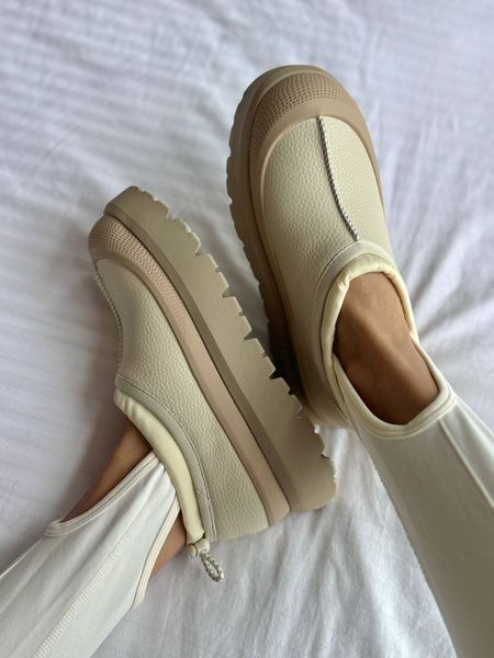 UGG Australia США Tasman Weather Hybrid Slipper Chestnut Birch Уггі тасман платформа білі замшеві Австралія - Розмір 35 (US 4) 2110100763 фото