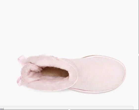 UGG Australia США Mini Bailey Bow II Pink натуральні міні Угг Австралия - Розмір 35 (US 4) 2110921 фото