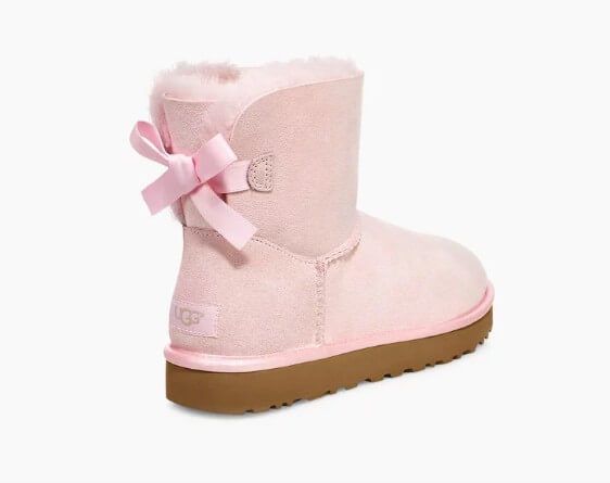 UGG Australia США Mini Bailey Bow II Pink натуральні міні Угг Австралия - Розмір 35 (US 4) 2110921 фото